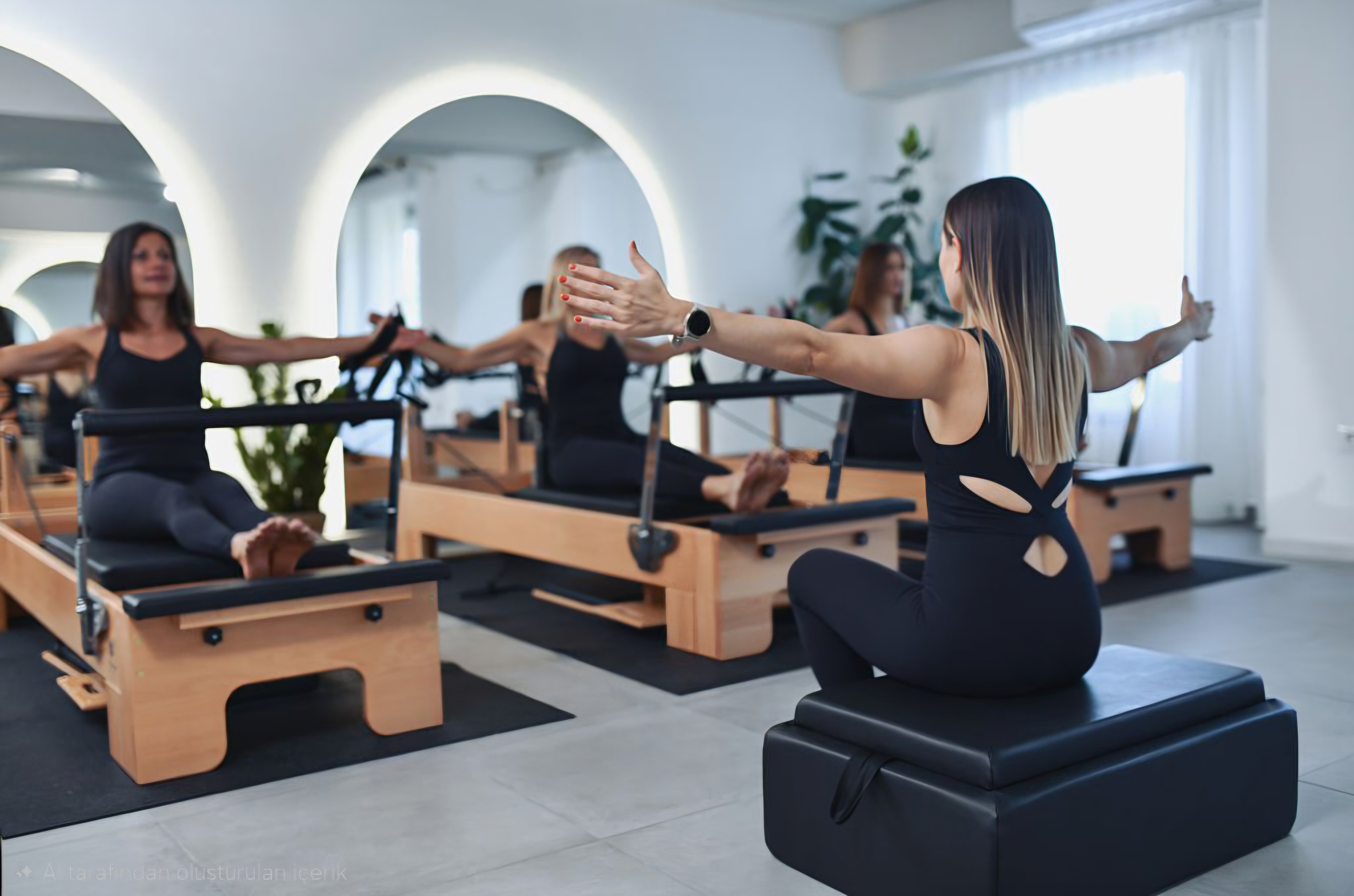 Grup Reformer Pilates Süreç Görseli